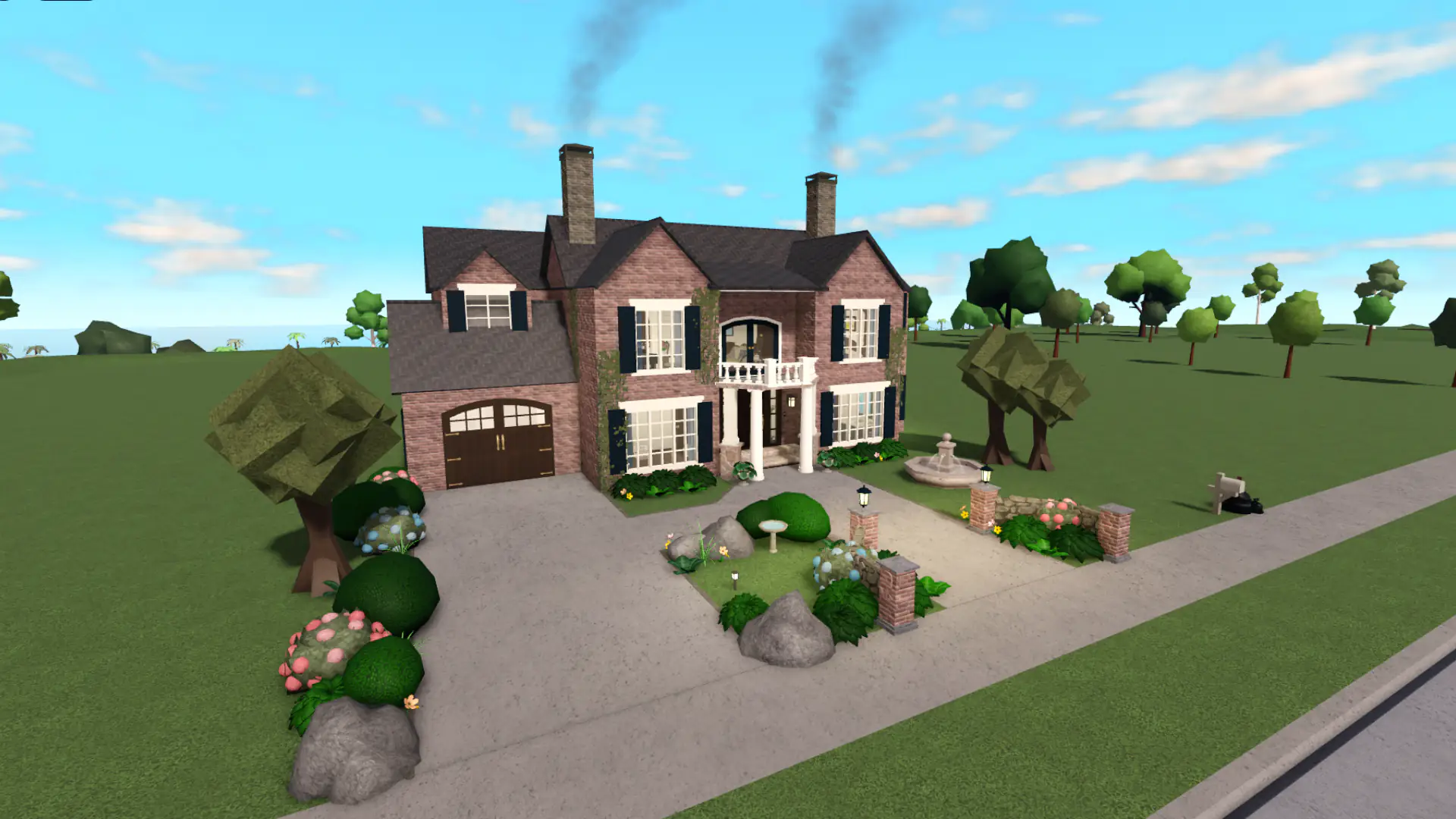 Heritage House Bloxburg #Traditional