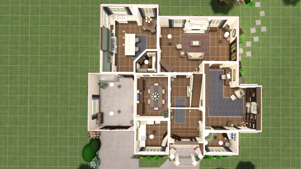 Layer One of Heritage House | Layout