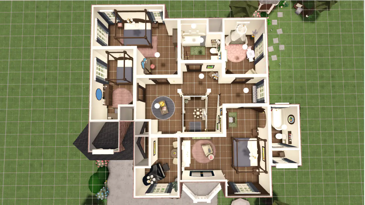 Layer Two of Heritage House | Layout