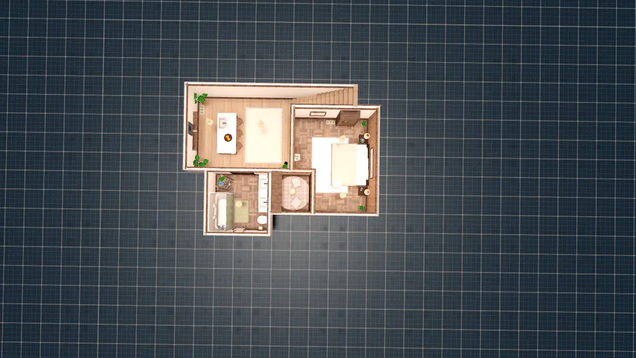 Basement Level of Cactus Canyon Layout
