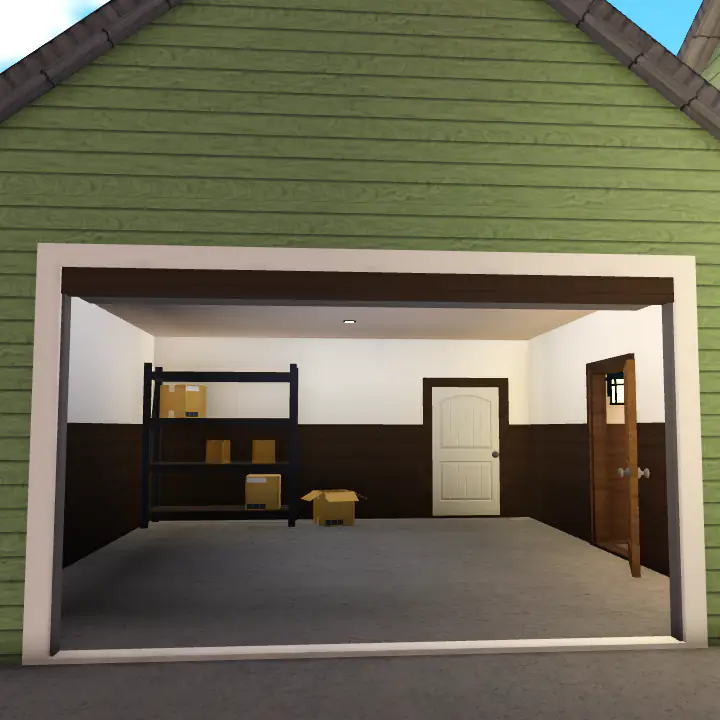 Single Car Garage with storage