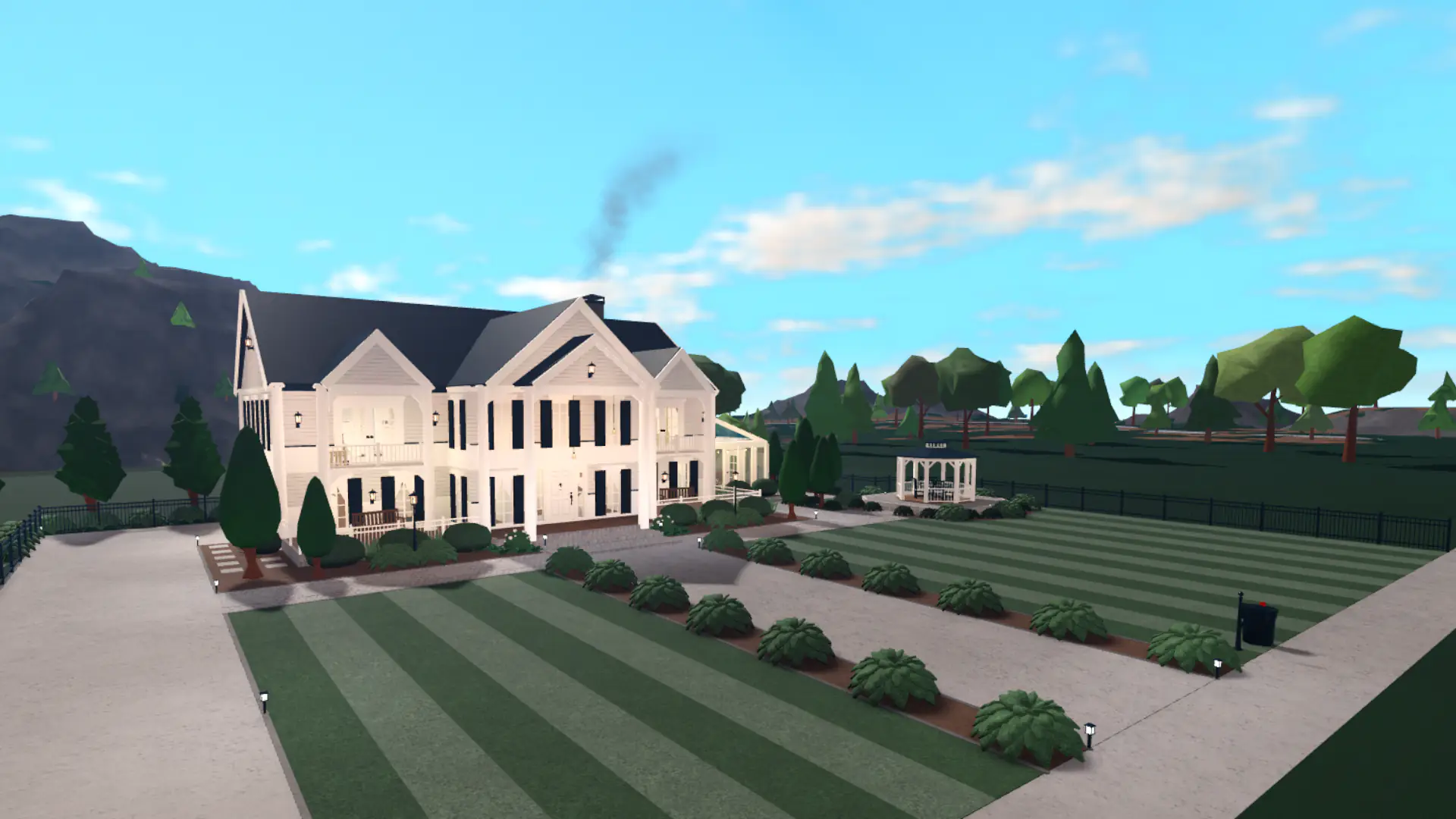 Exterior of The Marble Manor Prebuilt House